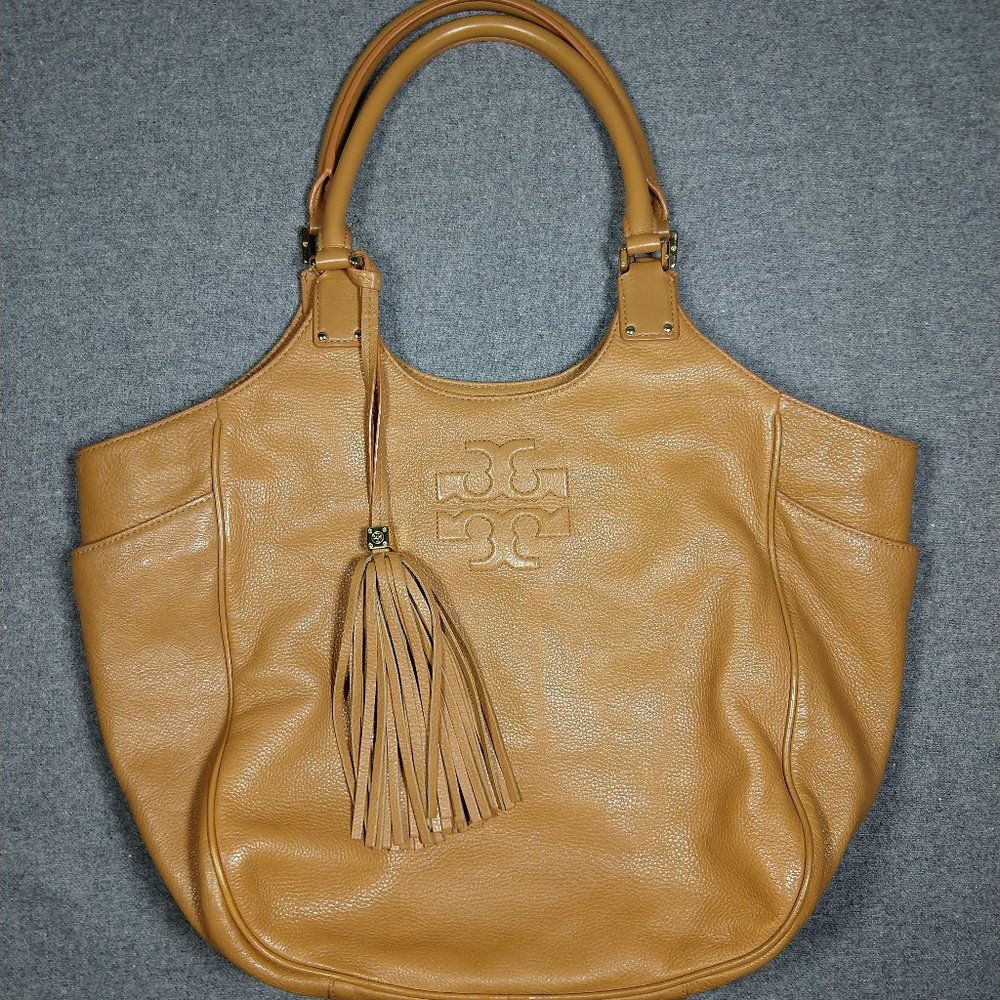 Tory Burch Camel Satchel / Purse